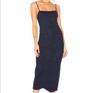 NAVY BLUE SWEATER DRESS
